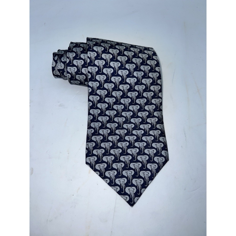 RM Style Ralph Marlin & Co. 2001 Elephant Repeat Tie‎
